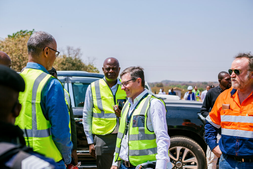 Visite ministre des Mines Metalkol