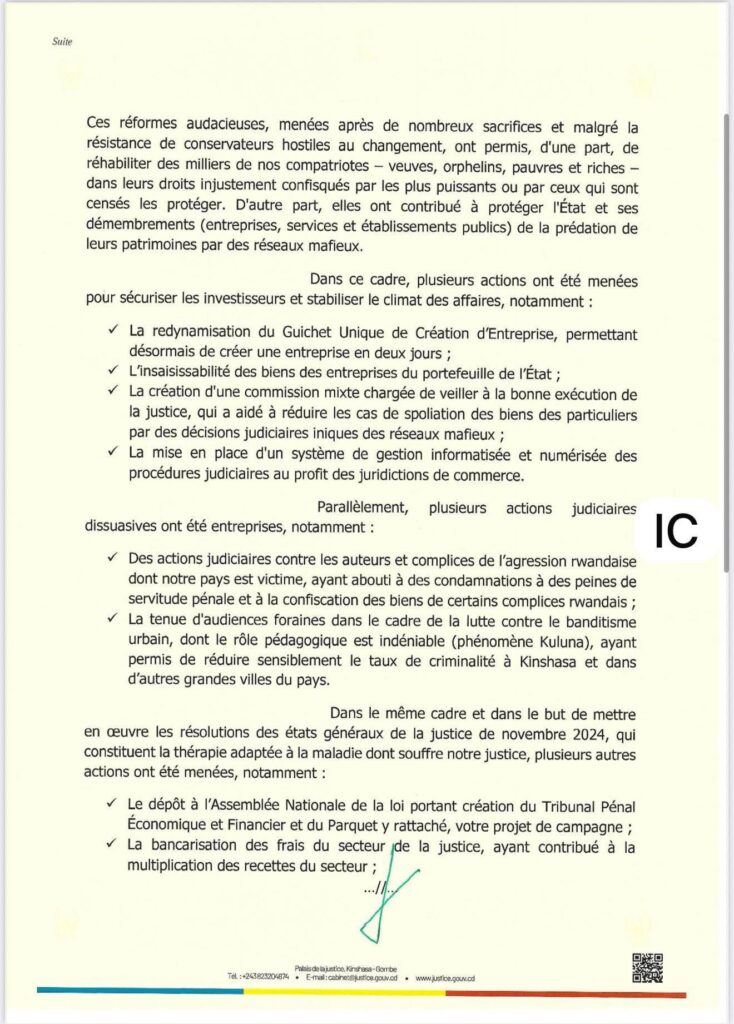 Constant Mutamba quitte le gouvernement, dénonçant un complot « conçu à Kigali » (Découvrez l’intégralité de sa lettre de démission) 14 L3